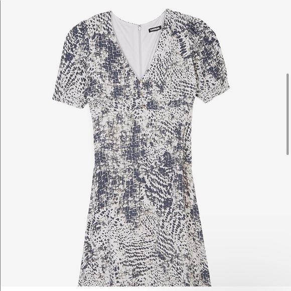 Express printed hi low maxi - Picture 1 of 9